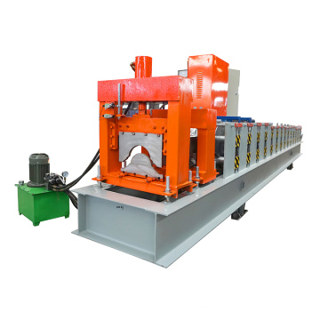 2016 new type glazed steel plc control metal roofing ridge tile roll forming machine for africa